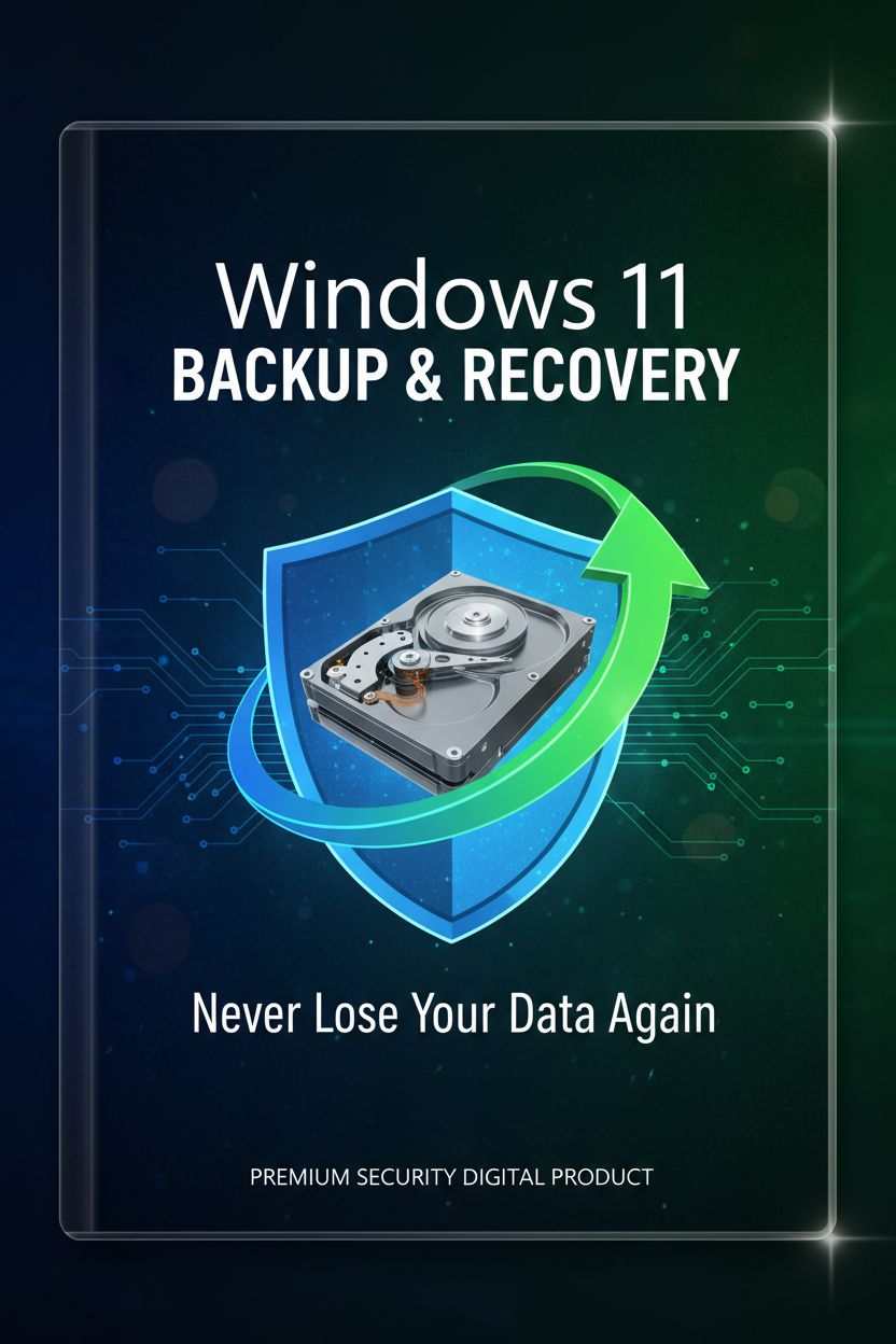 Windows 11 Backup & Recovery eBook Cover