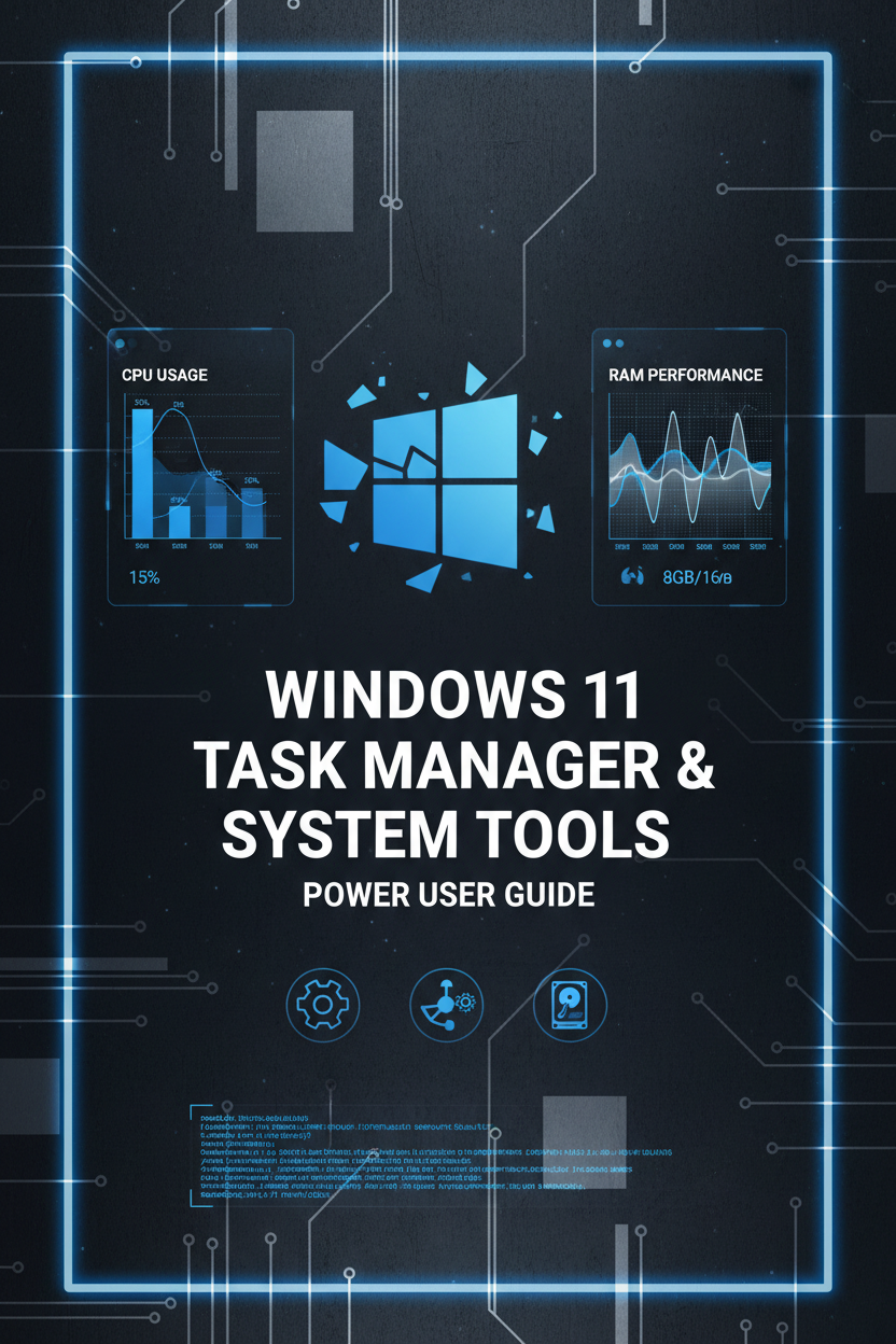 Windows 11 Task Manager & System Tools eBook Cover