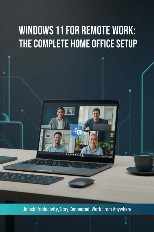 Windows 11 for Remote Work eBook Cover