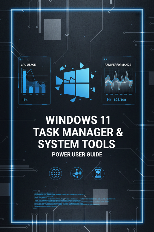 Windows 11 Task Manager & System Tools eBook Cover