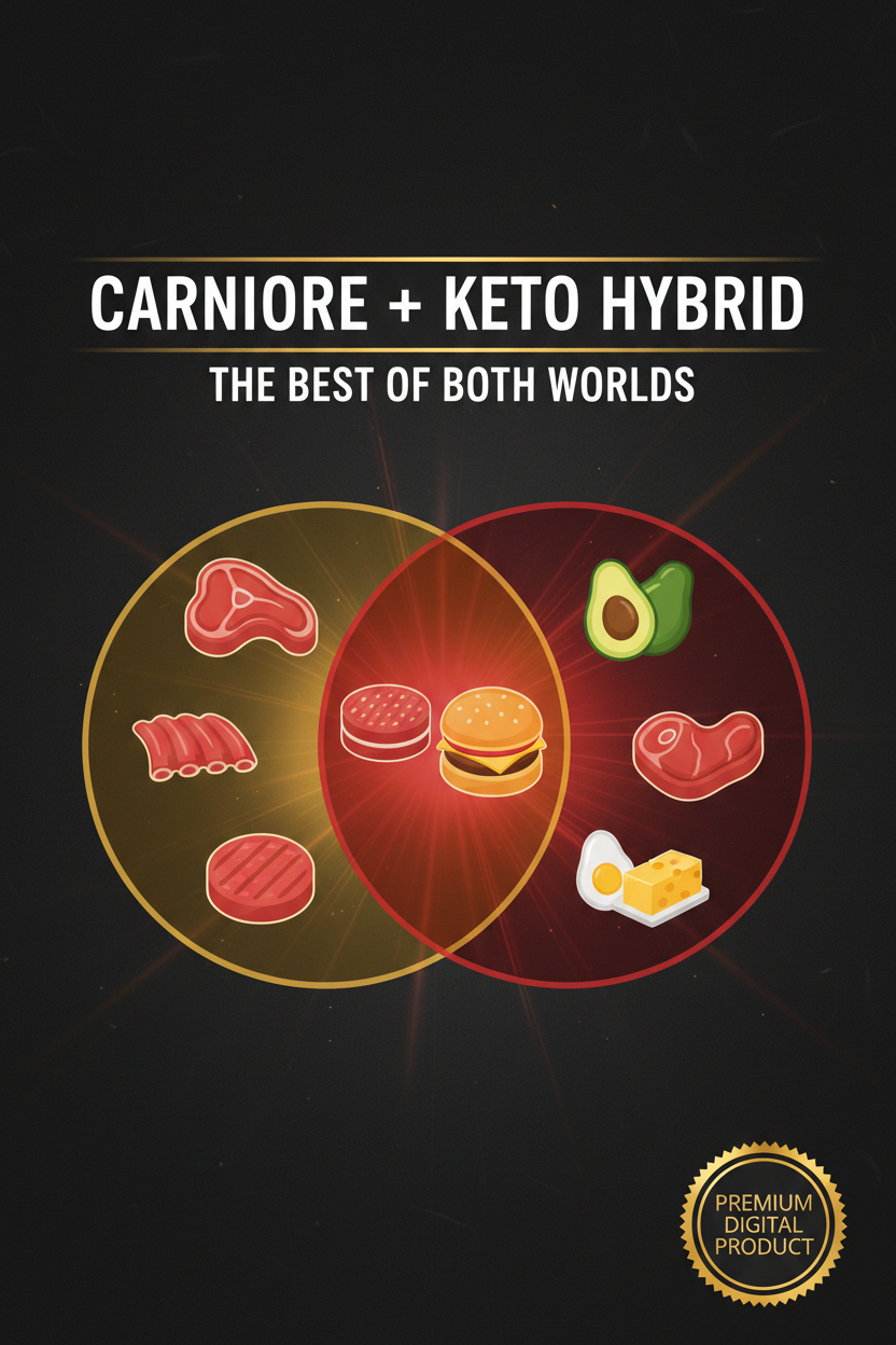 Carnivore + Keto Hybrid eBook Cover