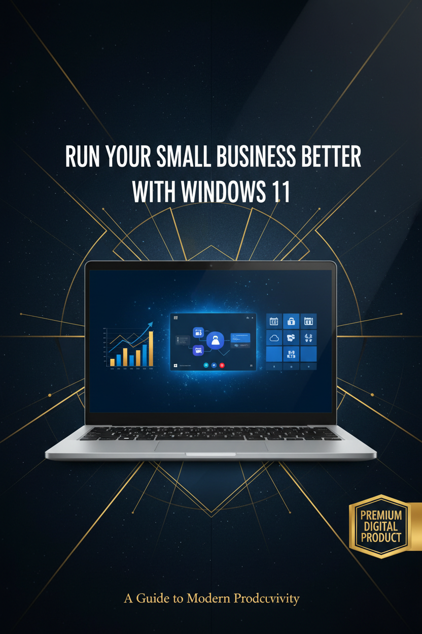 Run Your Small Business Better with Windows 11 eBook Cover