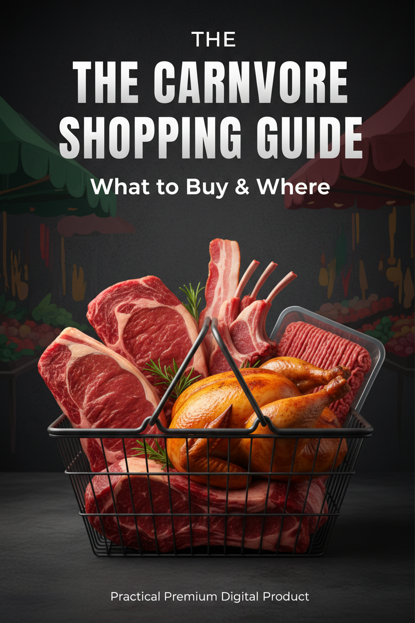 The Carnivore Shopping Guide eBook Cover