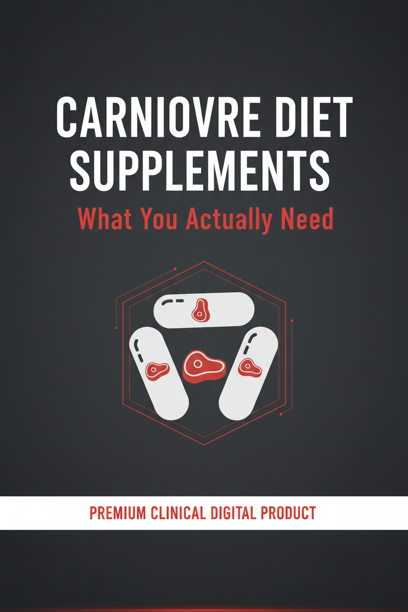 Carnivore Diet Supplements eBook Cover