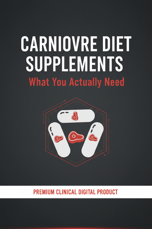 Carnivore Diet Supplements eBook Cover