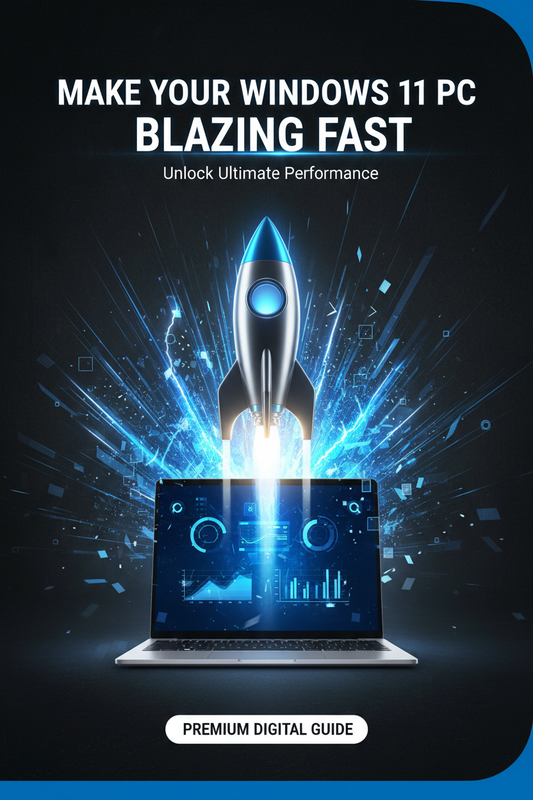 Make Your Windows 11 PC Blazing Fast eBook Cover
