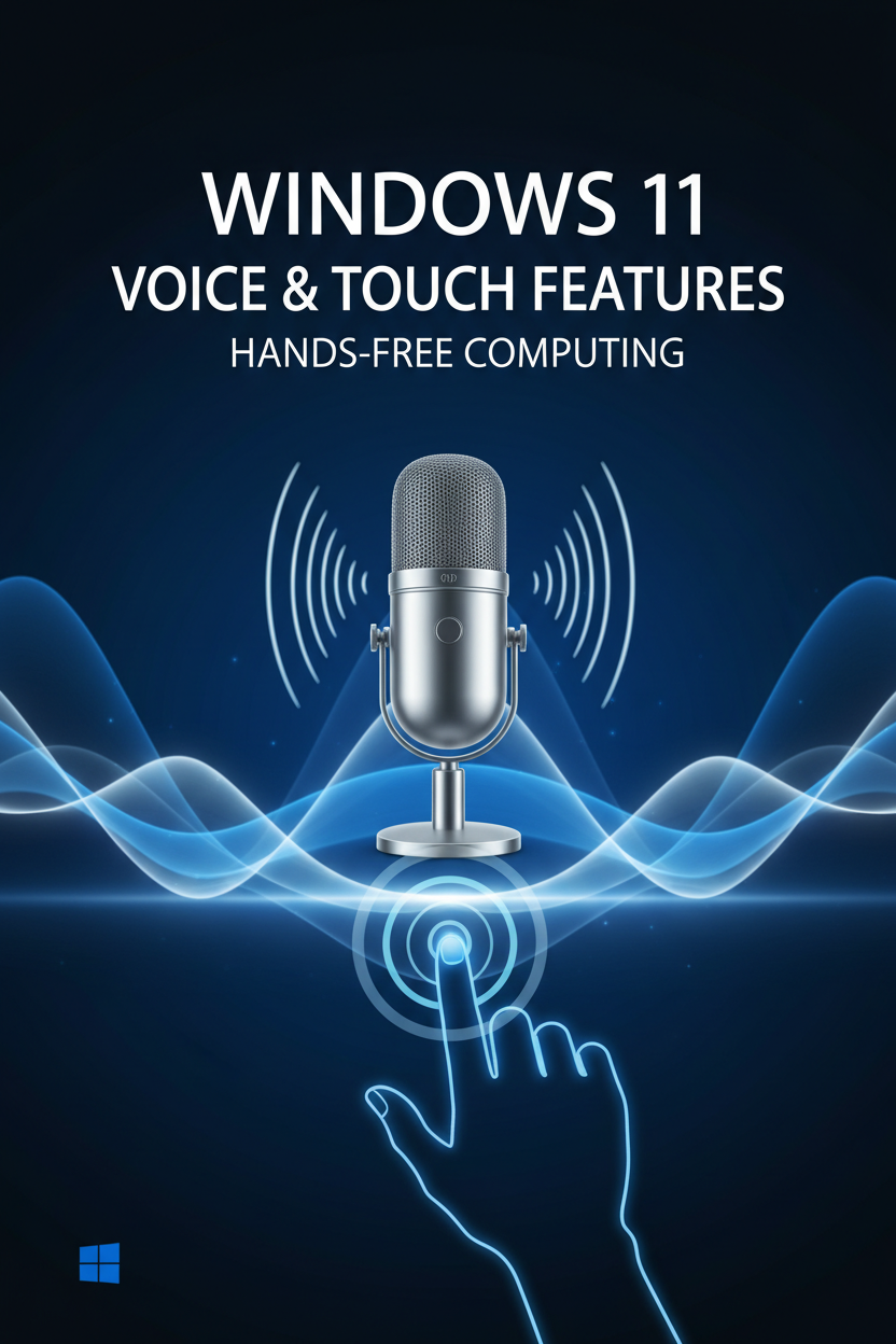 Windows 11 Voice & Touch Features eBook Cover