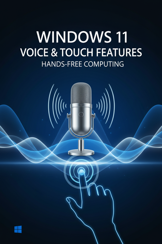 Windows 11 Voice & Touch Features eBook Cover
