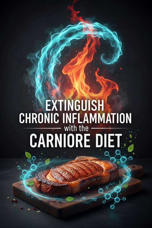 Extinguish Chronic Inflammation with the Carnivore Diet eBook Cover