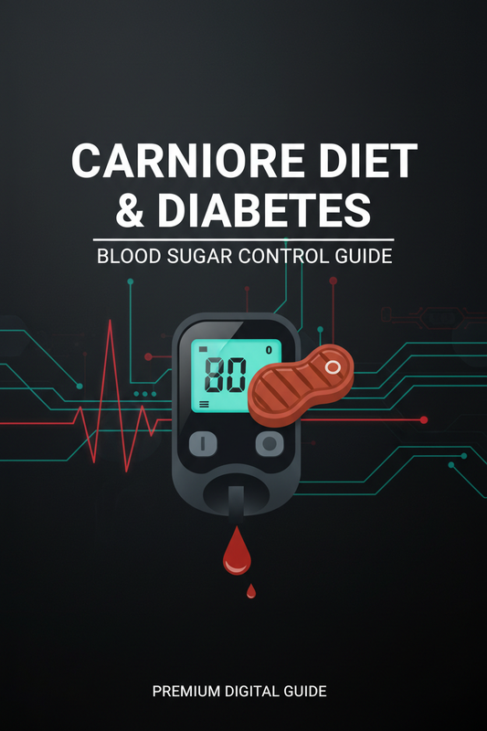 Carnivore Diet & Diabetes Blood Sugar Control eBook Cover