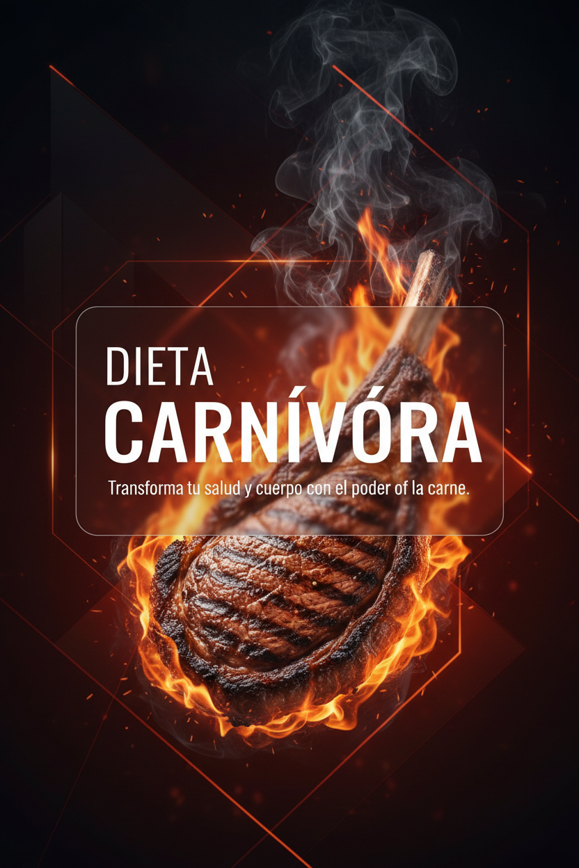 Portada Dieta Carnívora - Fuego