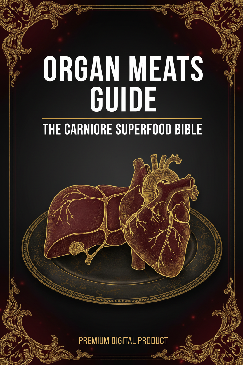 Organ Meats Guide Carnivore Superfood Bible eBook Cover