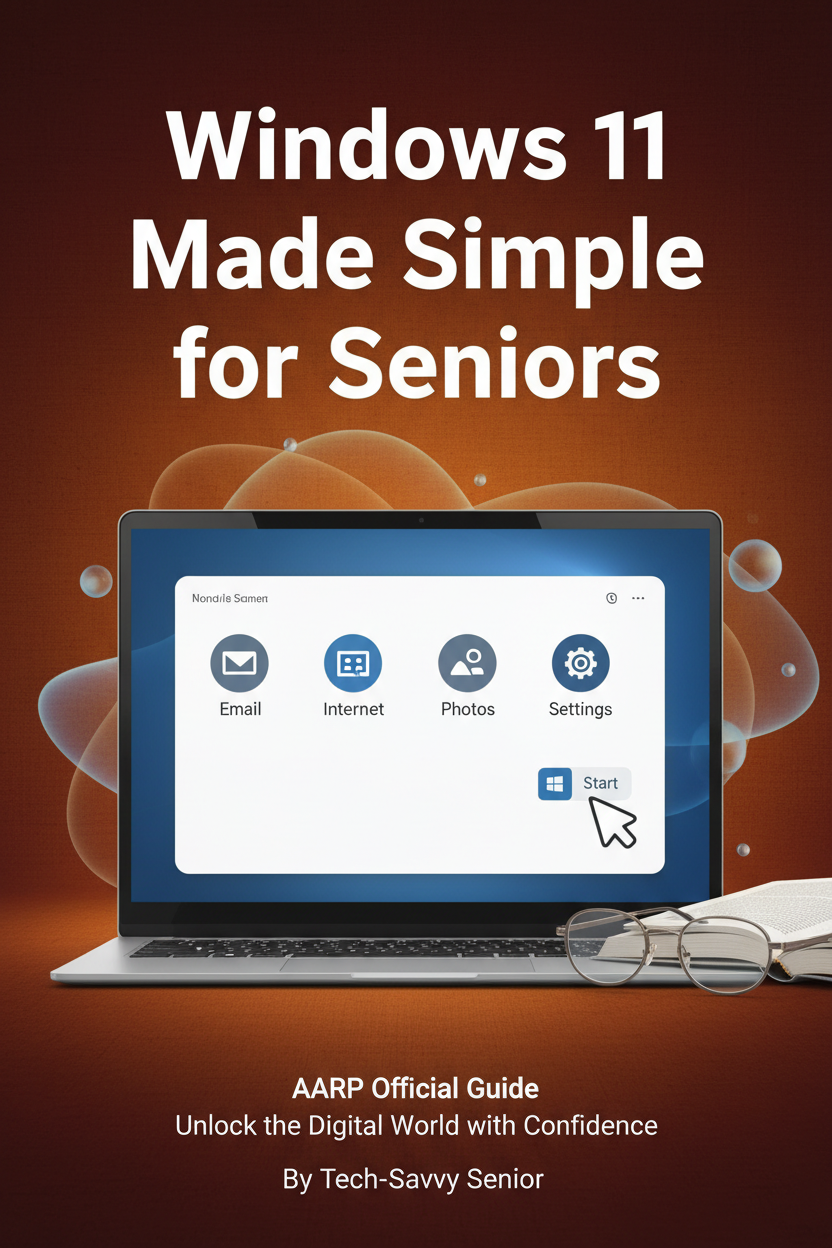 Windows 11 Made Simple for Seniors eBook Cover