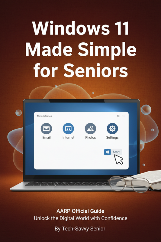 Windows 11 Made Simple for Seniors eBook Cover